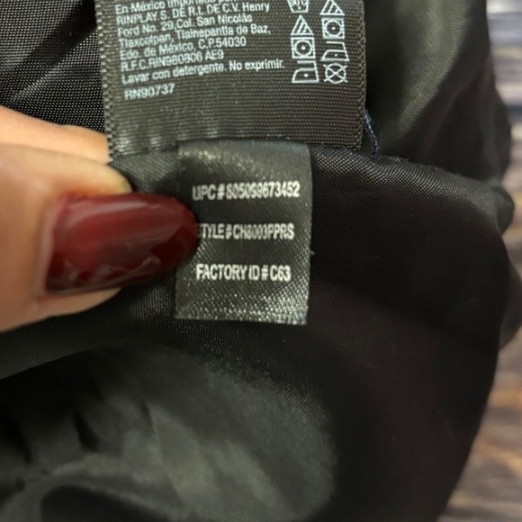 Champion Puffer Vest Mens M Black Full Zip Logo Quilted Athletic Outerwear - Picture 11 of 14